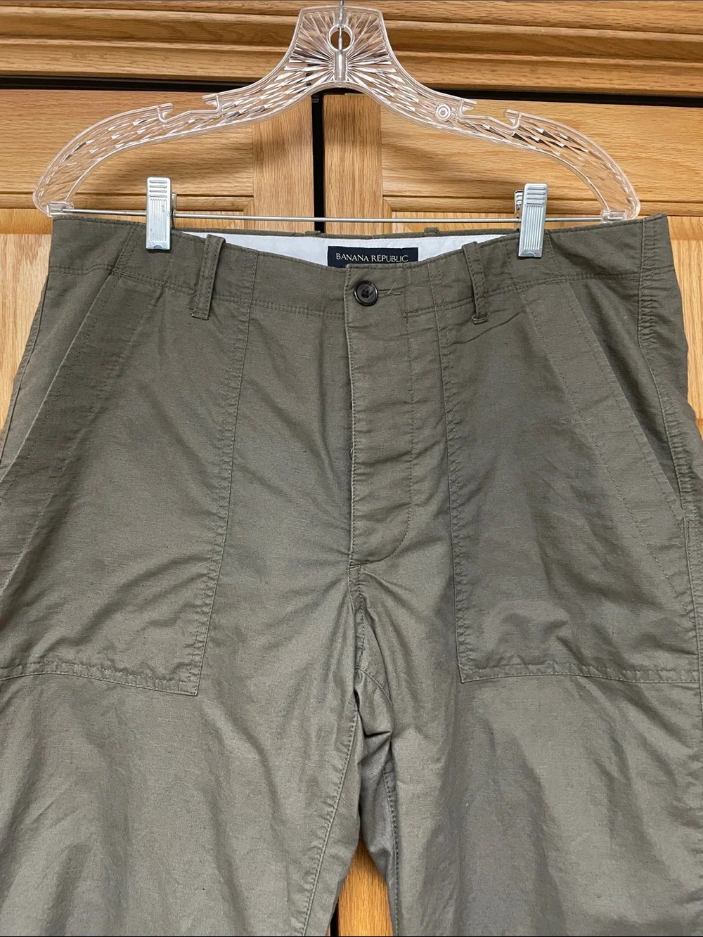 Banana Republic Men's Cotton/Linen pants - 33/30